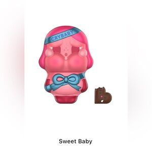 Pop Mart -NWT Crying For Love Crybaby Figurine- Confirmed Sweet Love - Authentic